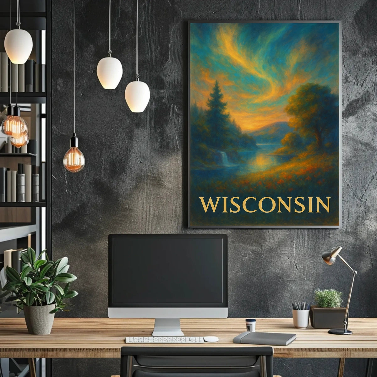 Wisconsin Landscape Poster