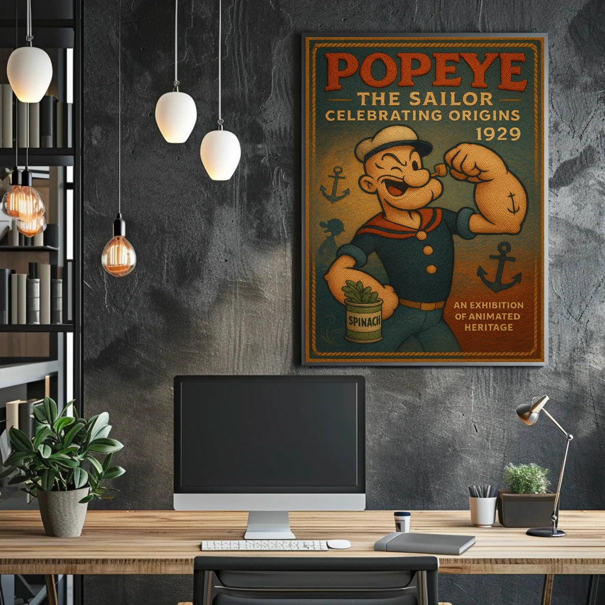 Popeye 1929 Art Poster POP-162