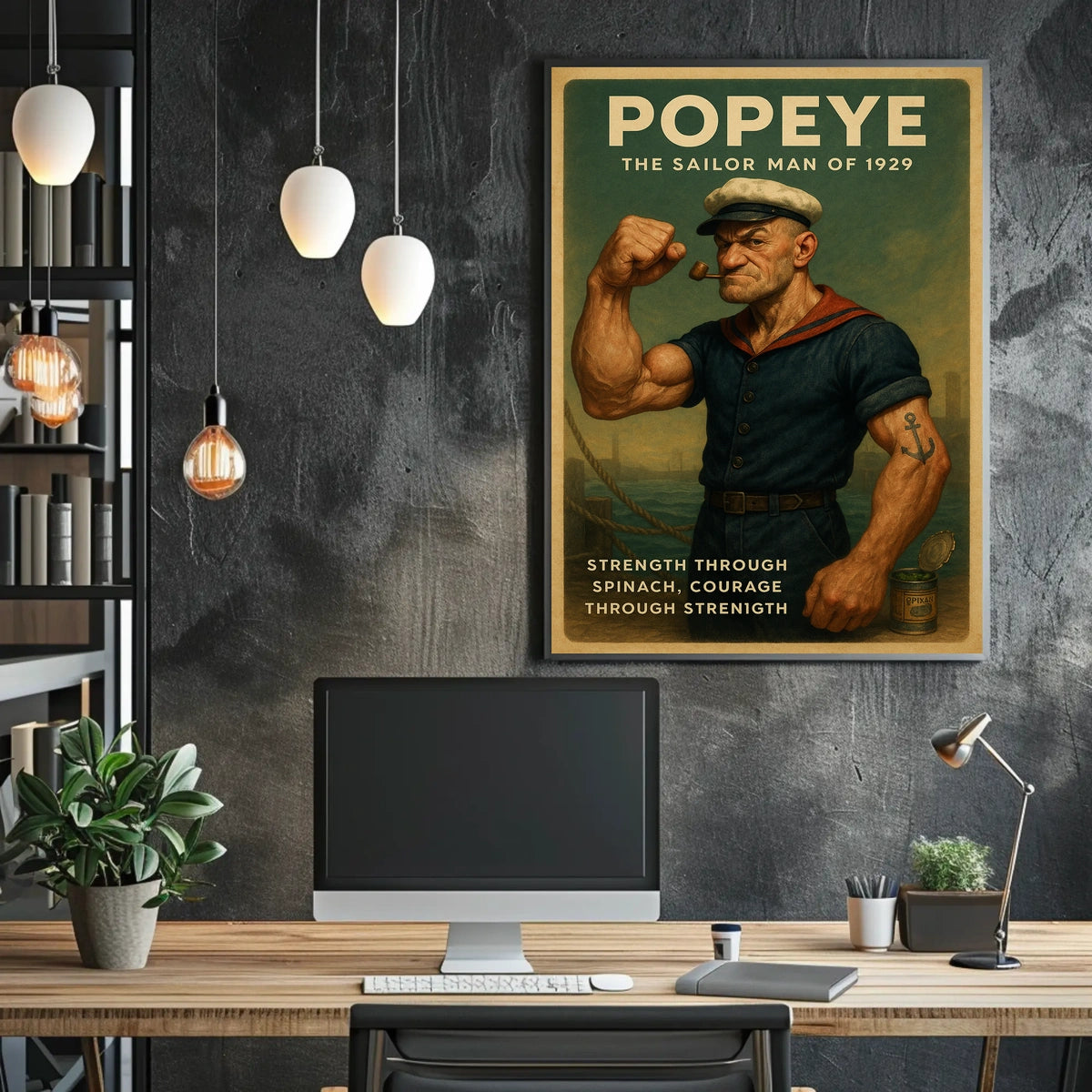 Popeye 1929 Art Poster POP-189