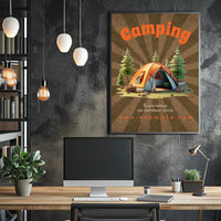 Camping Adventure Poster