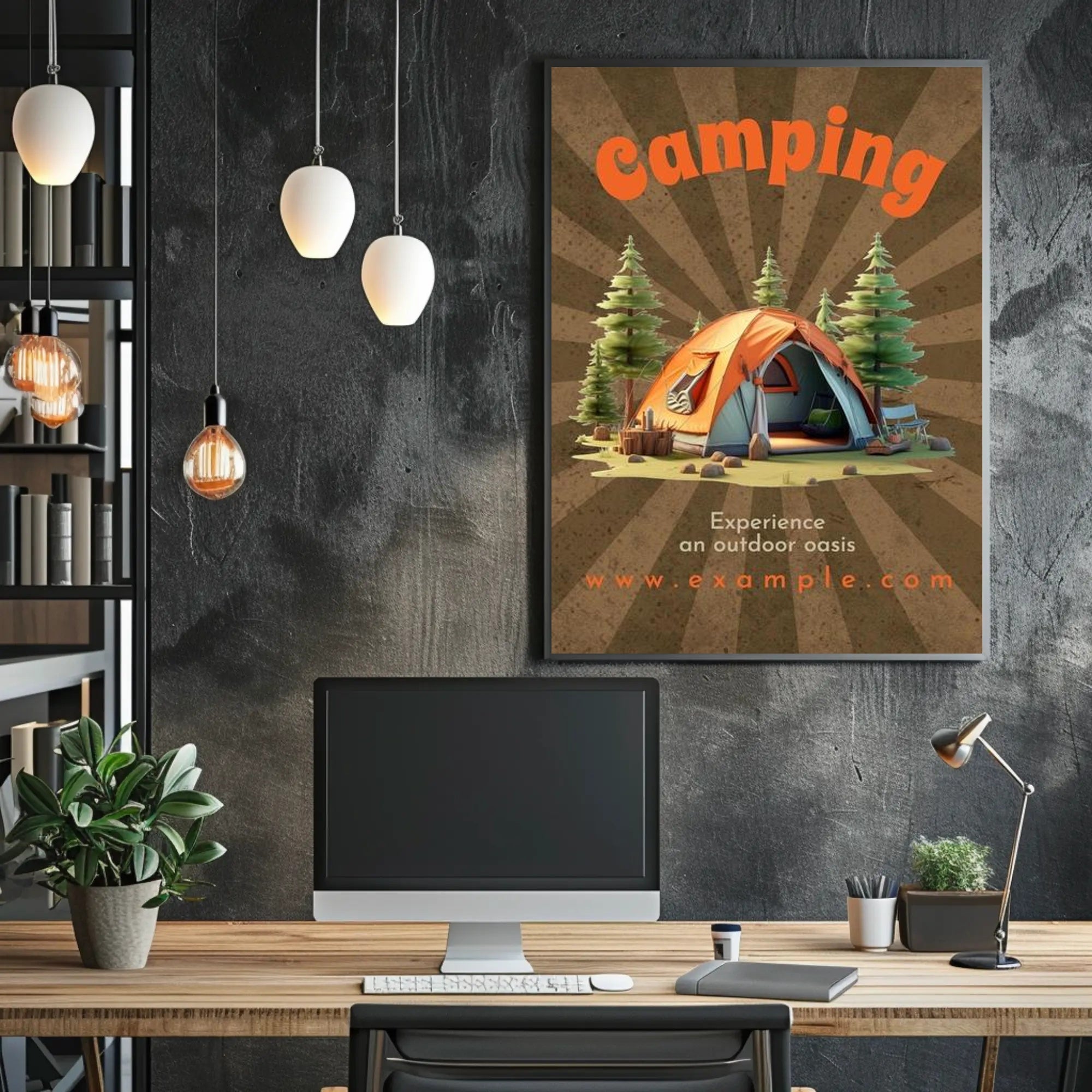 Camping Adventure Poster