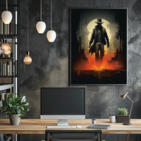 Lone Ranger In The Shadows Poster