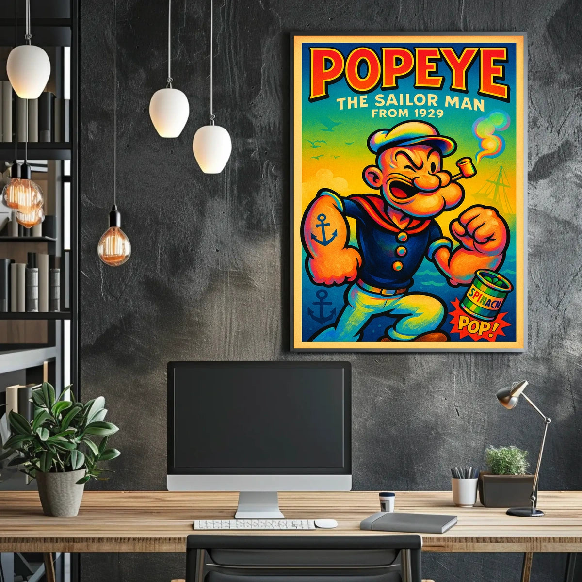 Popeye 1929 Art Poster POP-87