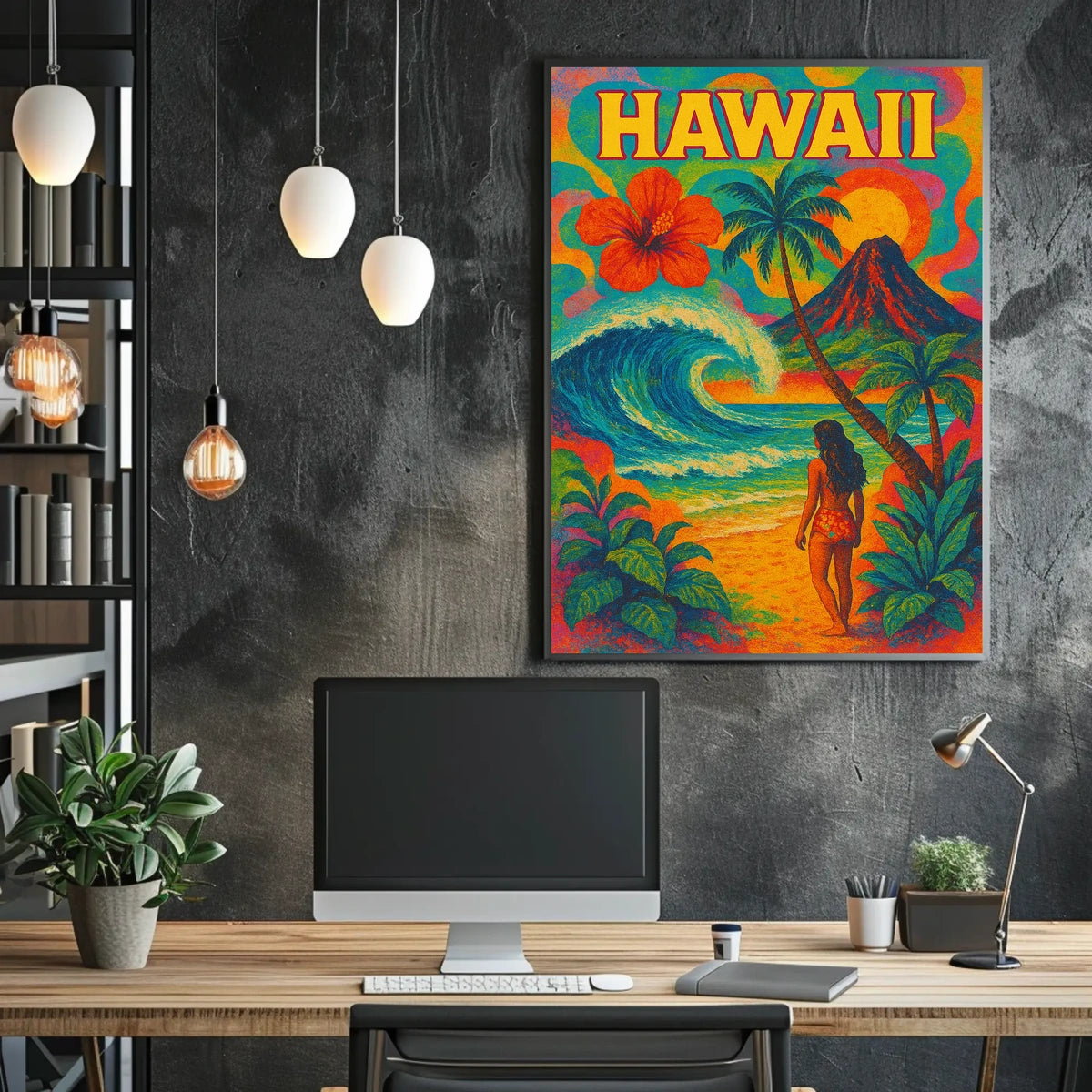 Hawaii Paradise Poster