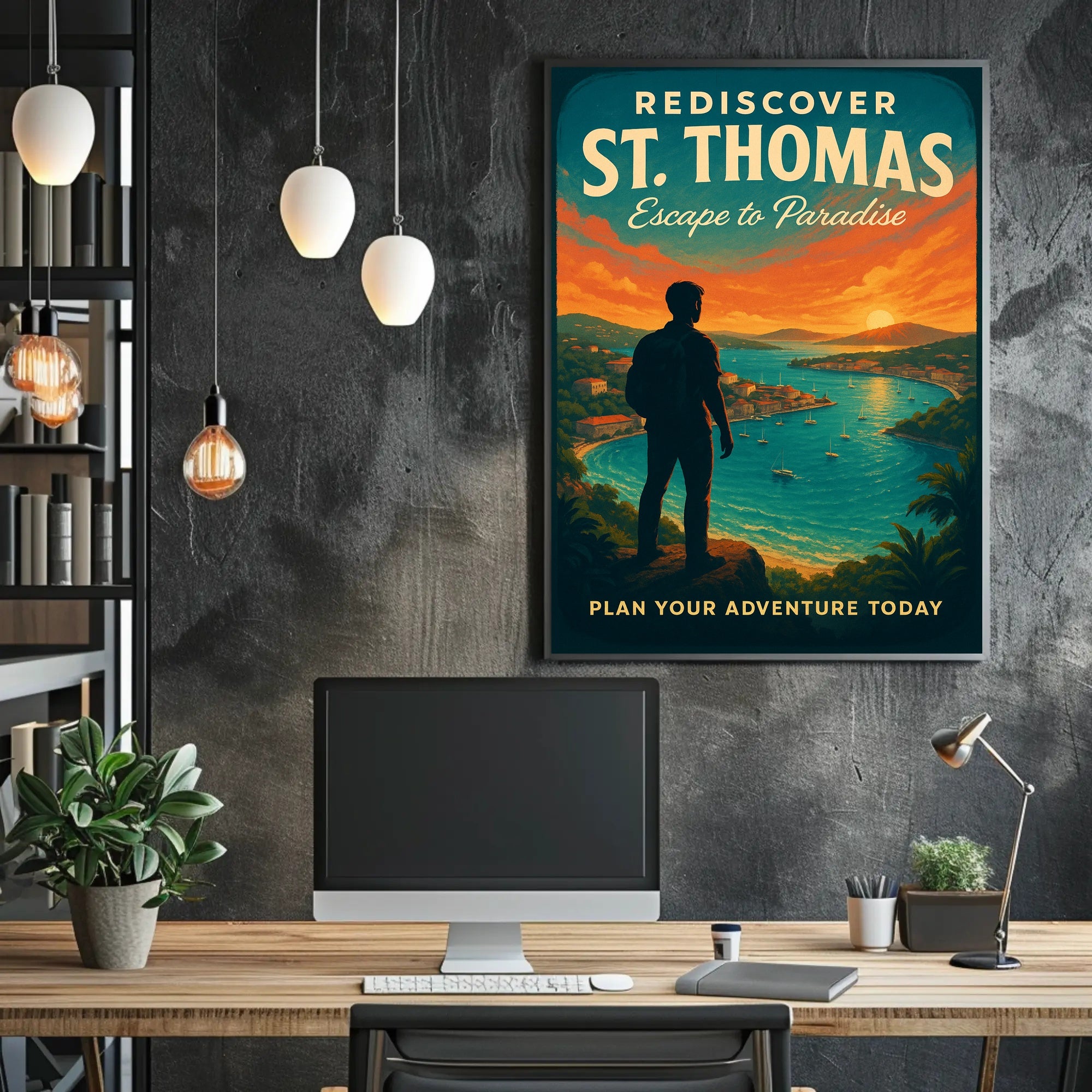 Rediscover St. Thomas Poster PosterGoat
