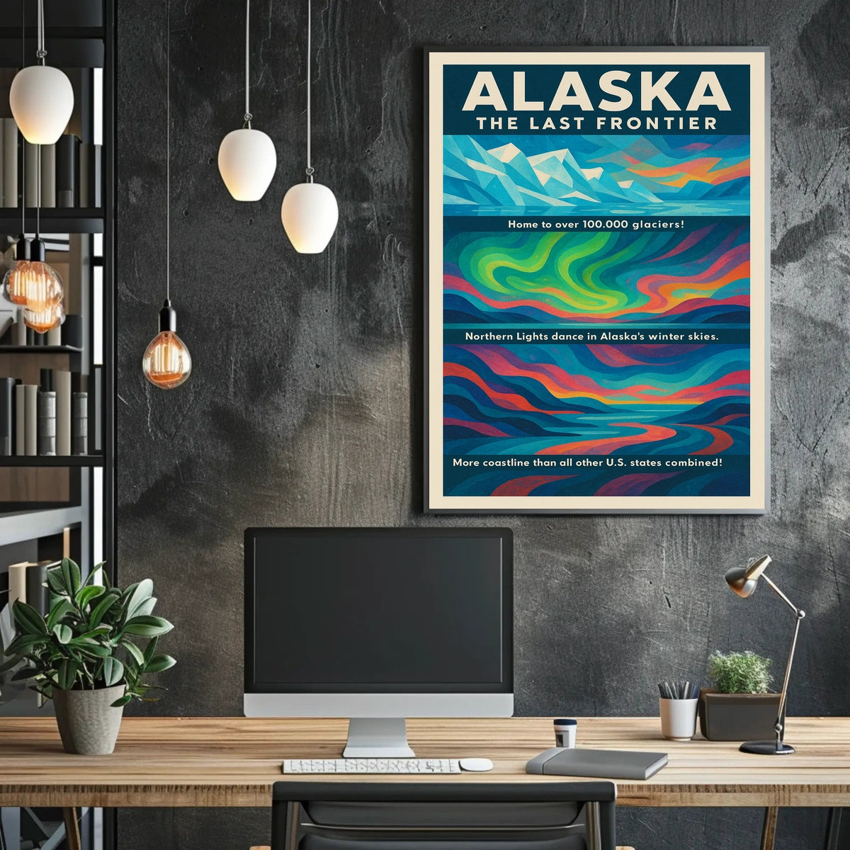Alaska The Last Frontier Poster