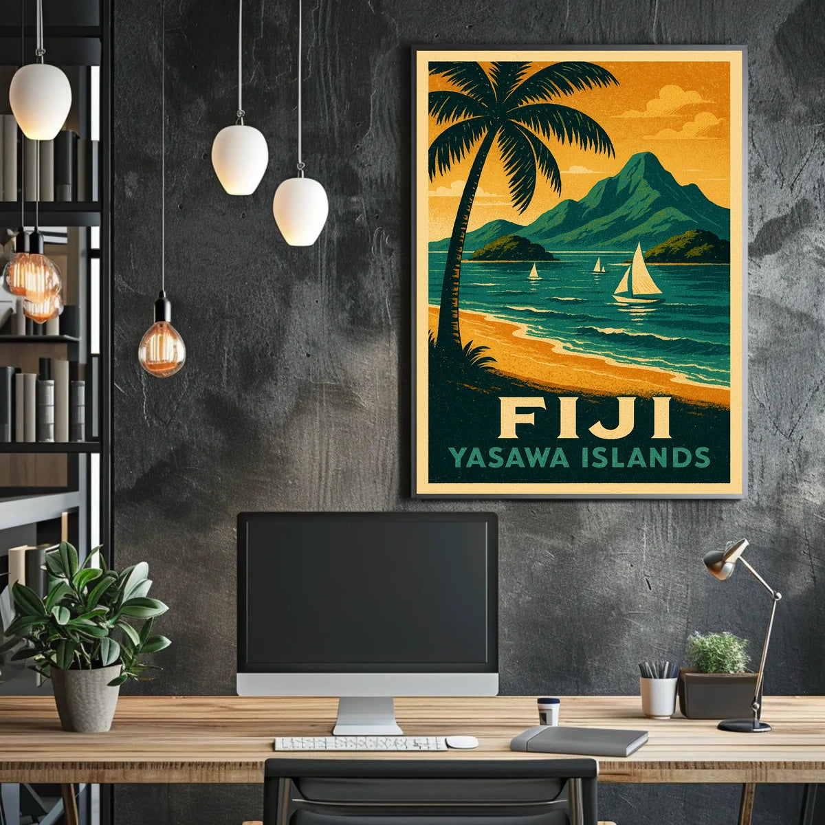 Yasawa Islands Fiji Poster
