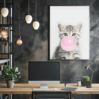 Bubblegum Kitten Poster