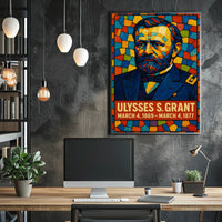 Ulysses S. Grant 18Th President Poster