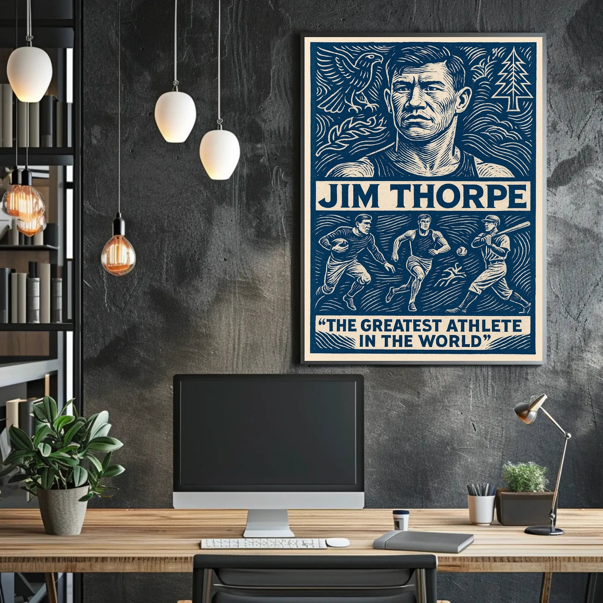 Celebrating Jim Thorpe Poster