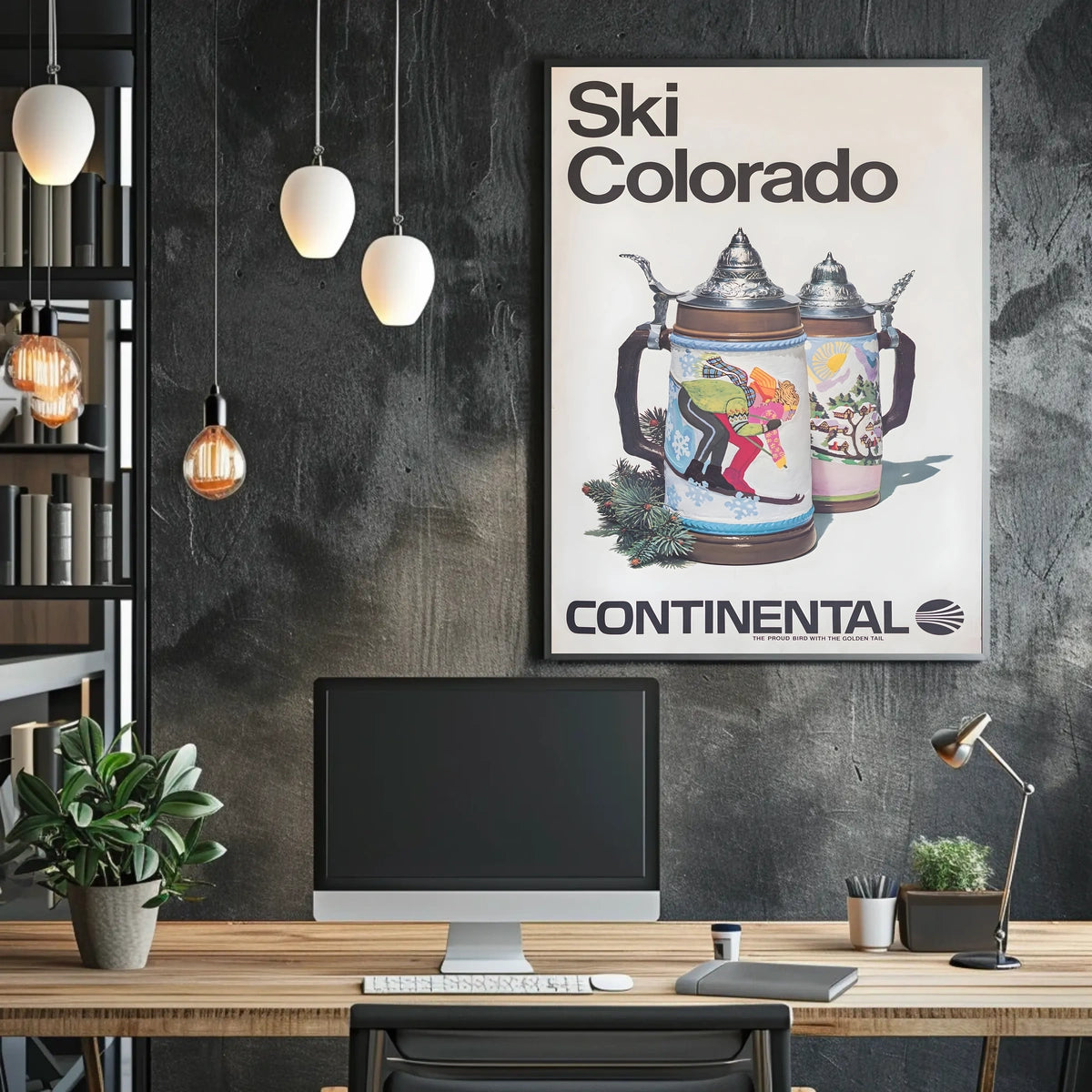 Ski Colorado Adventure Poster