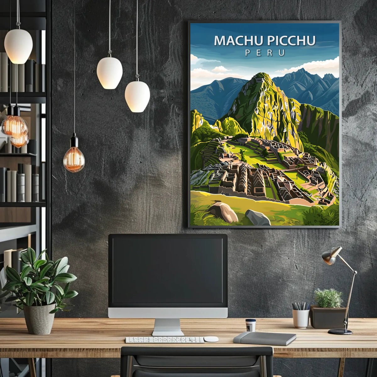 Machu Picchu Peru Poster