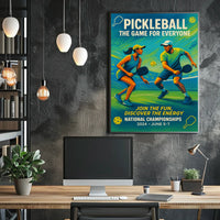 Pickleball National Championships 2024 Poster