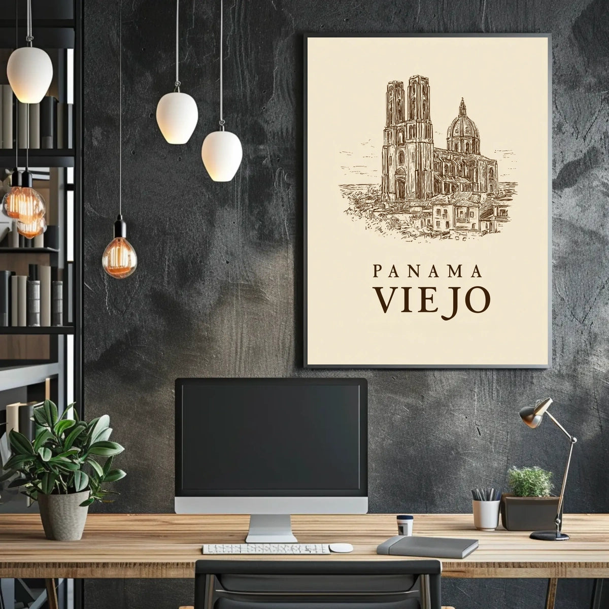 Panama Viejo Poster