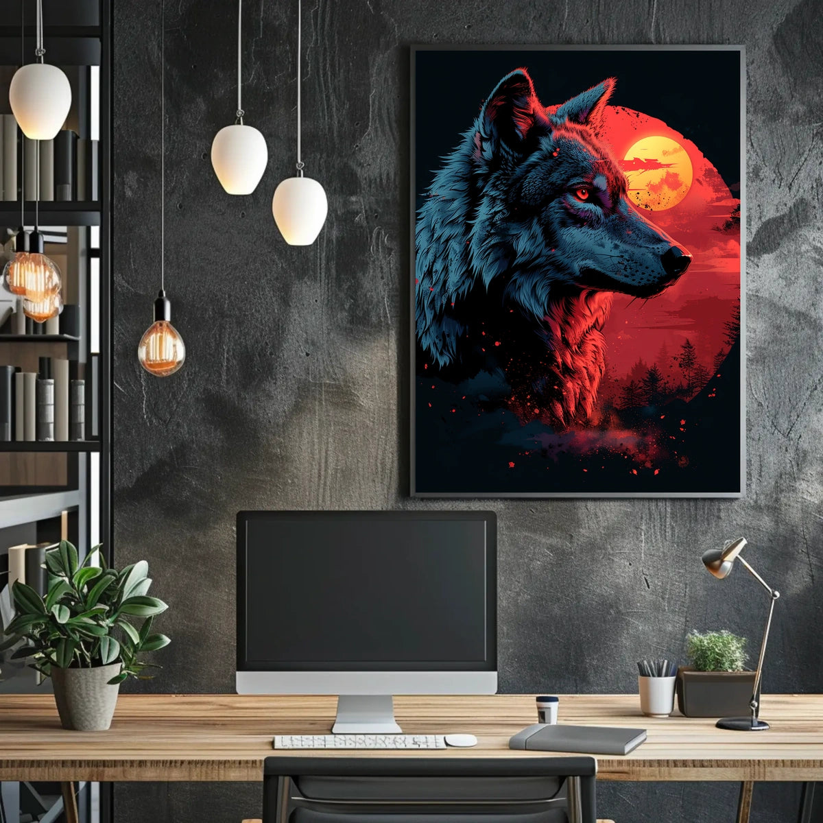 The Lone Wolf Poster