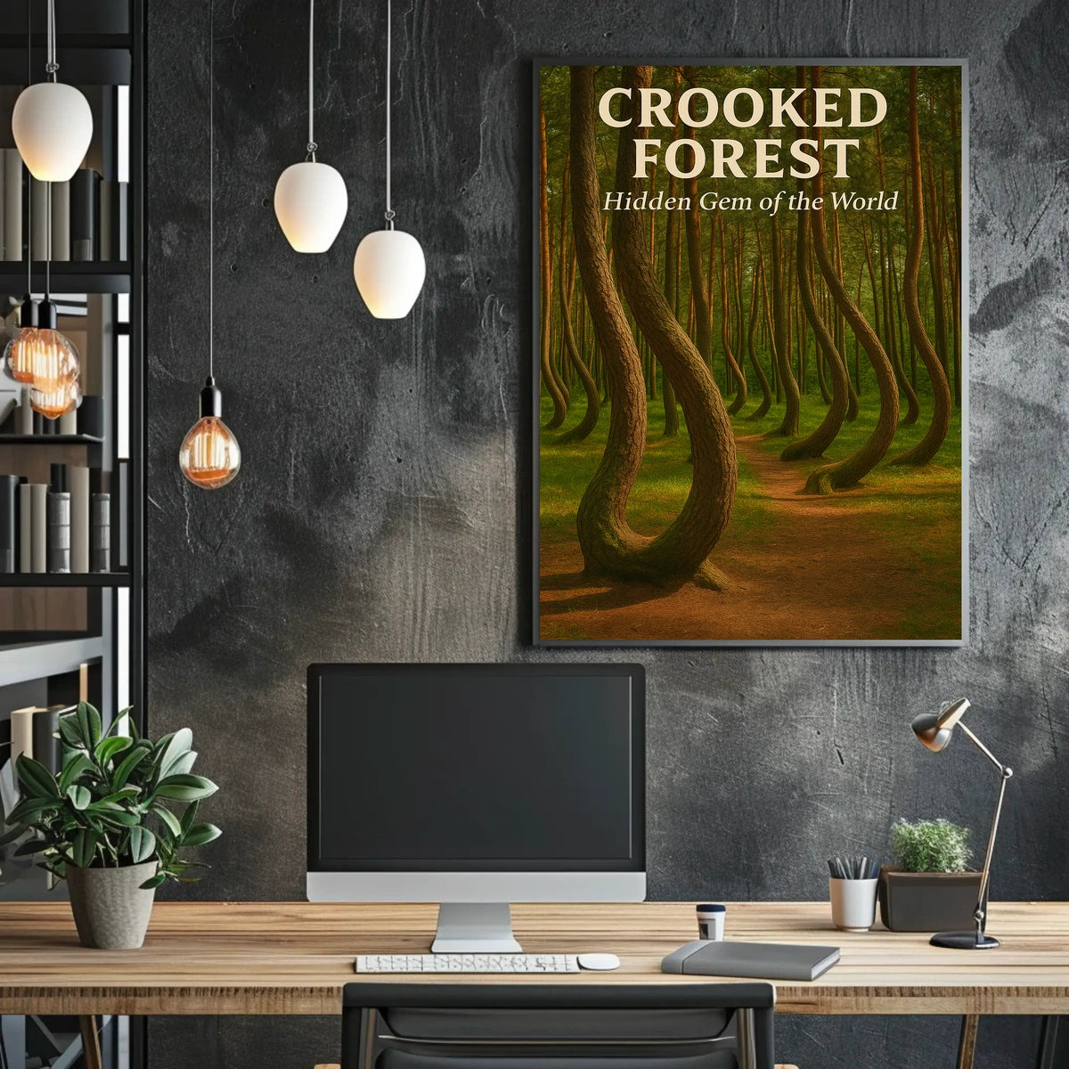 Crooked Forest Hidden Gem of the World Poster