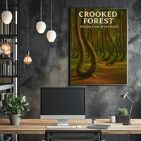 Crooked Forest Hidden Gem of the World Poster