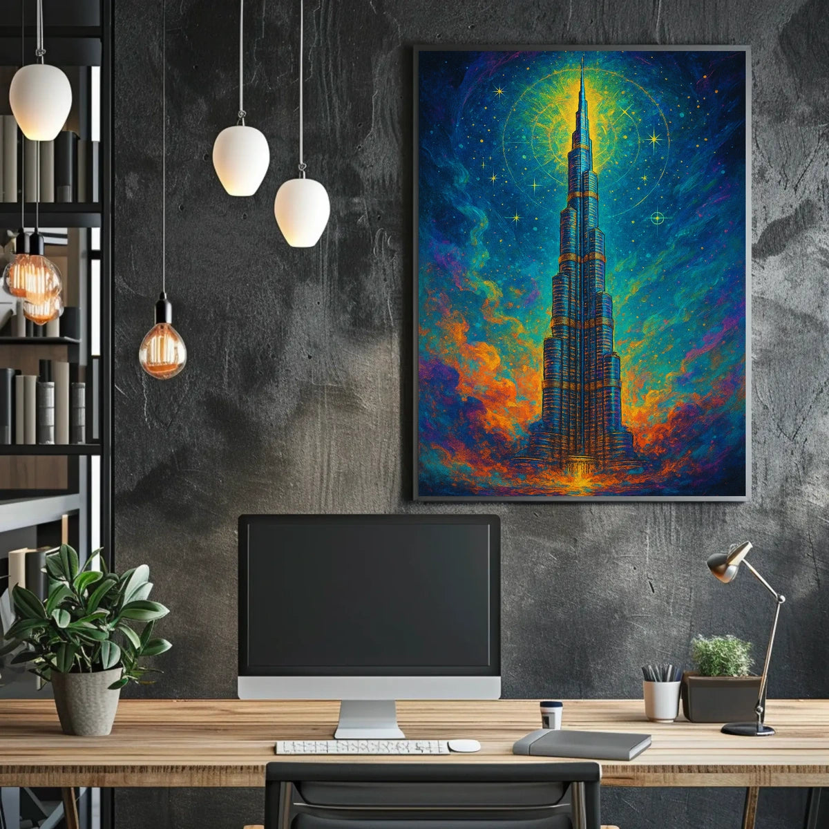 Celestial Tower Poster