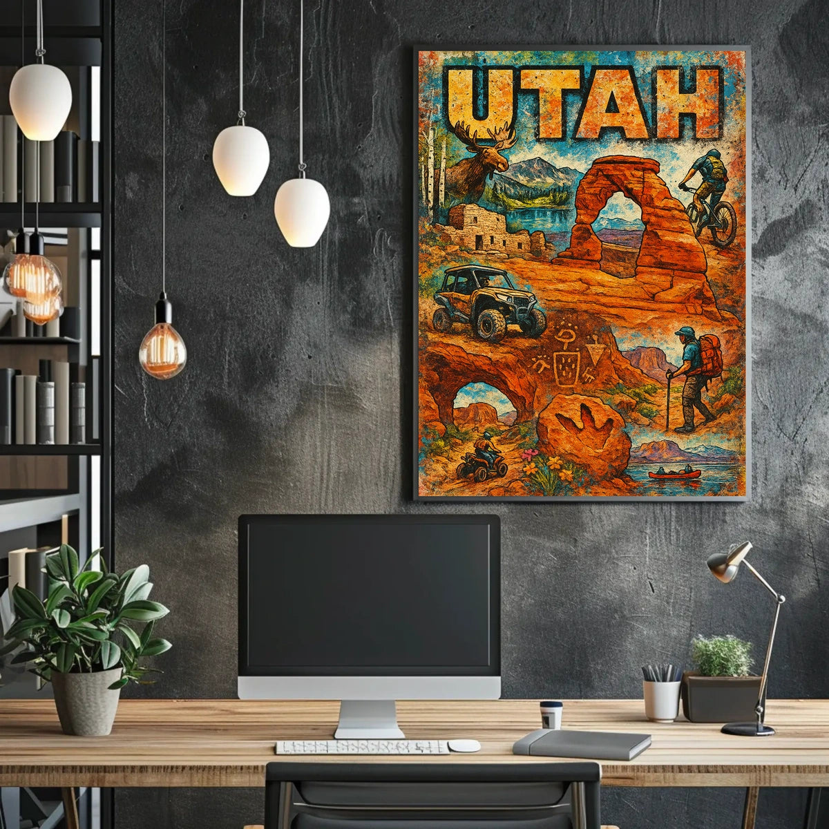 Utah Adventure Poster