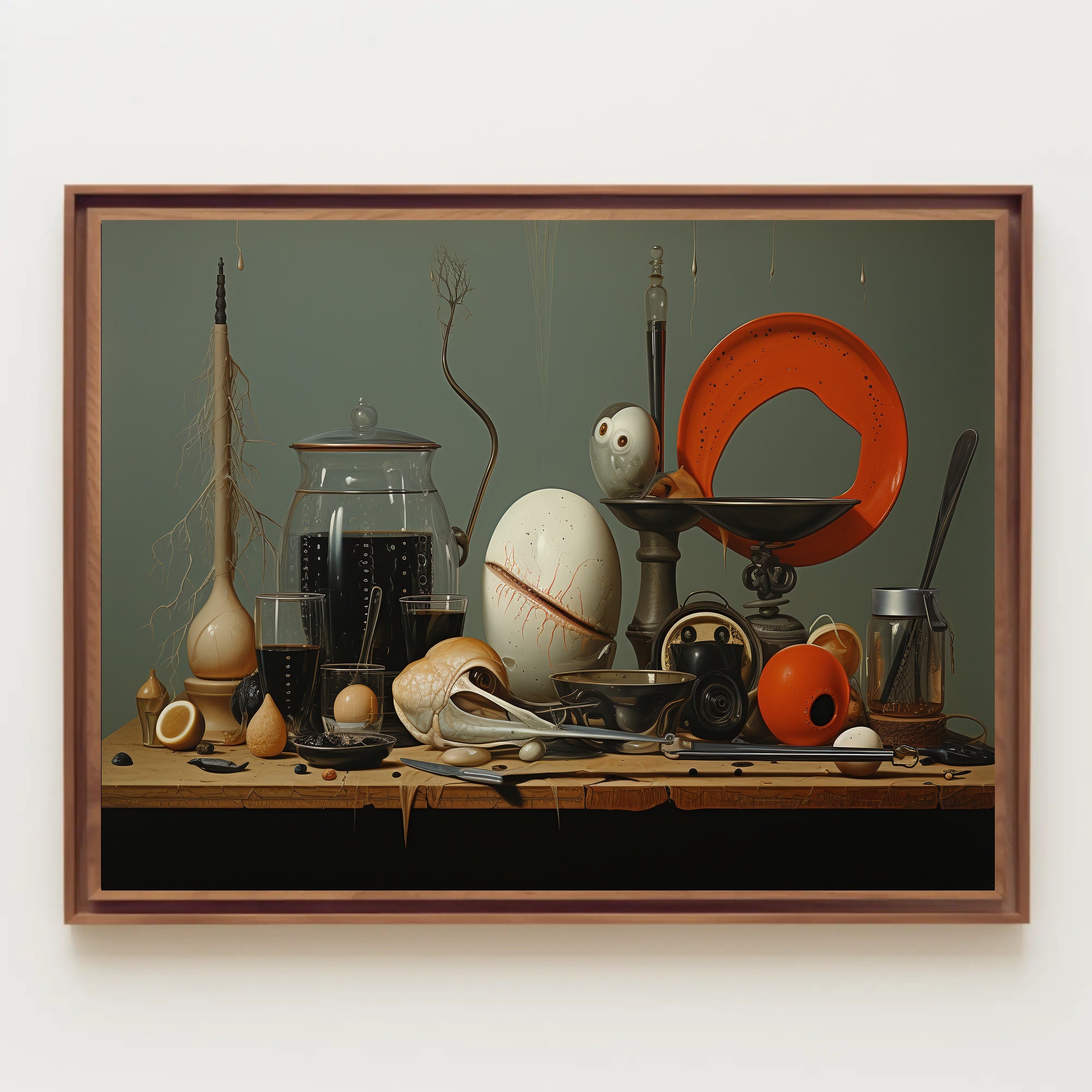 Surreal Still Life: Abstract or Artistic Poster