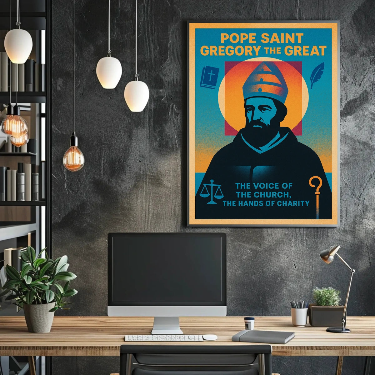 Pope Saint Gregory The Great Poster