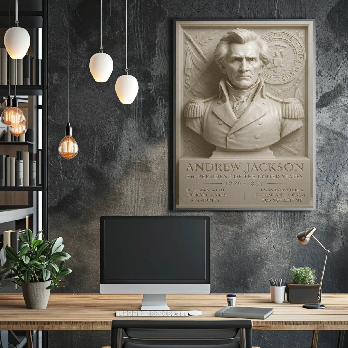 Andrew Jackson 7th President Poster