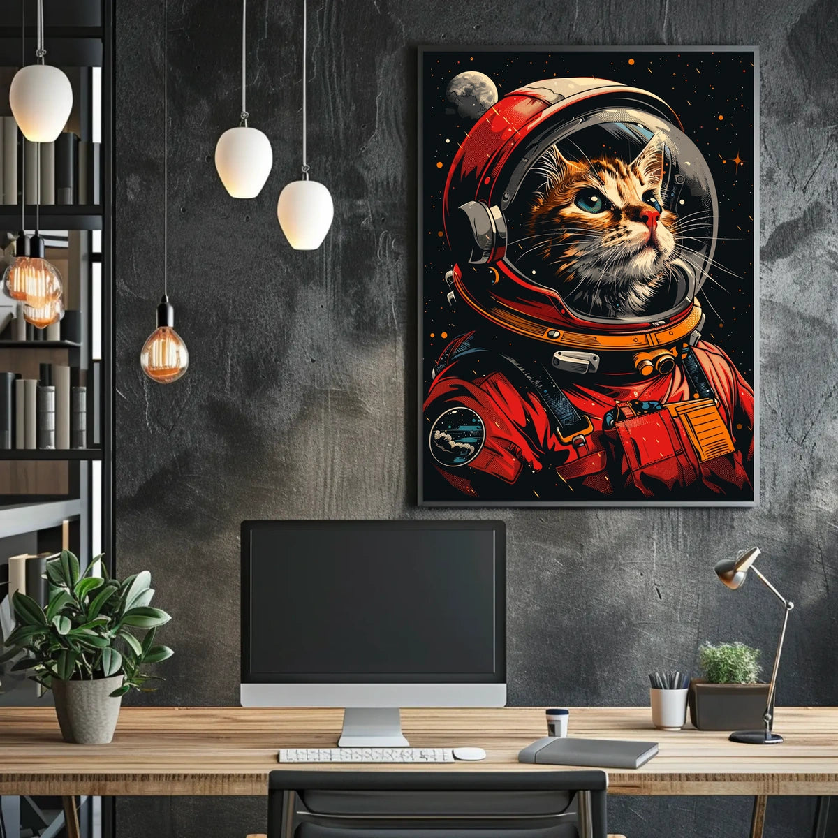 Cosmic Cat Explorer Poster