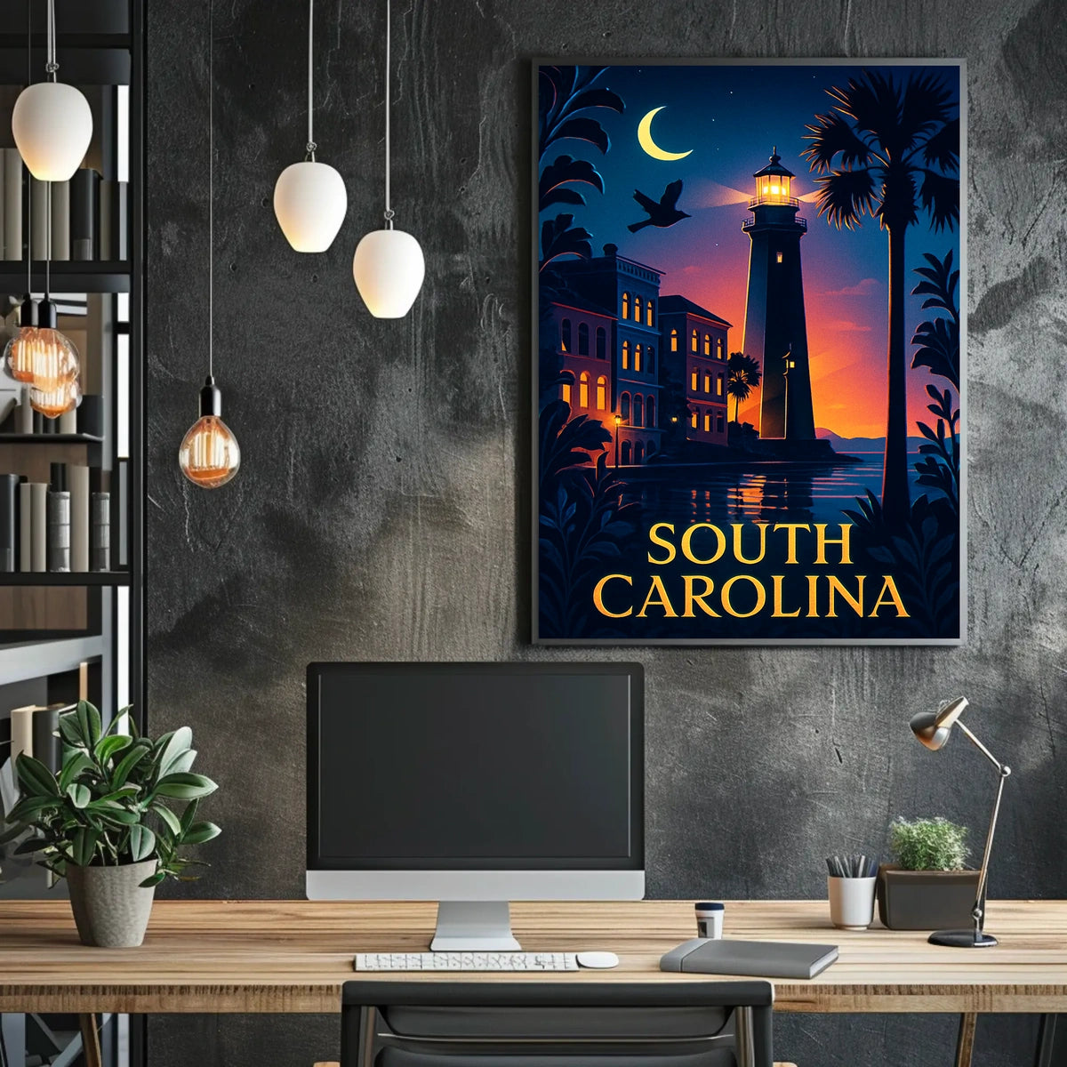 South Carolina Lighthouse Poster