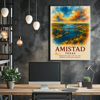 Amistad Reservoir Texas Poster