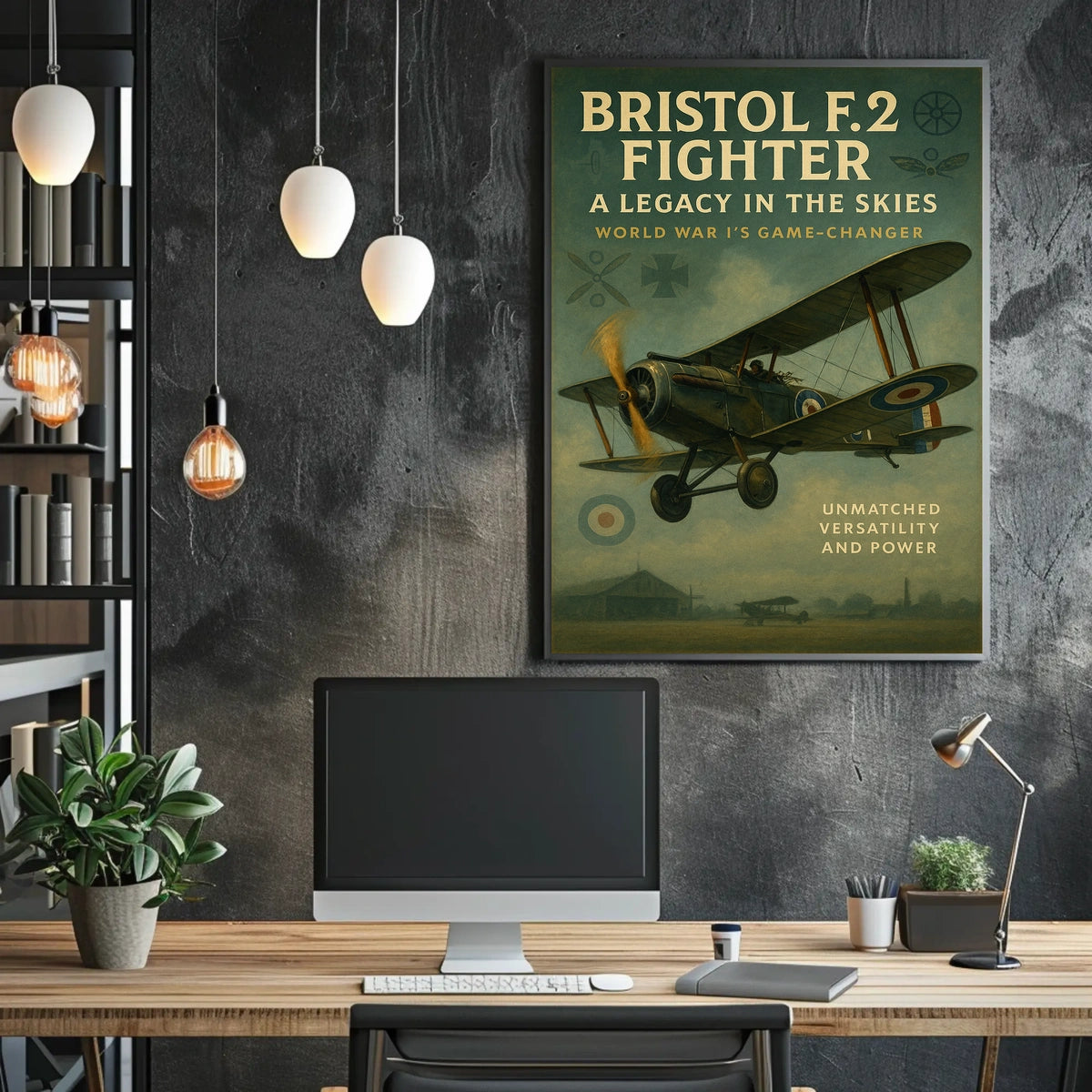 Bristol F.2 Fighter A Legacy in the Skies Poster