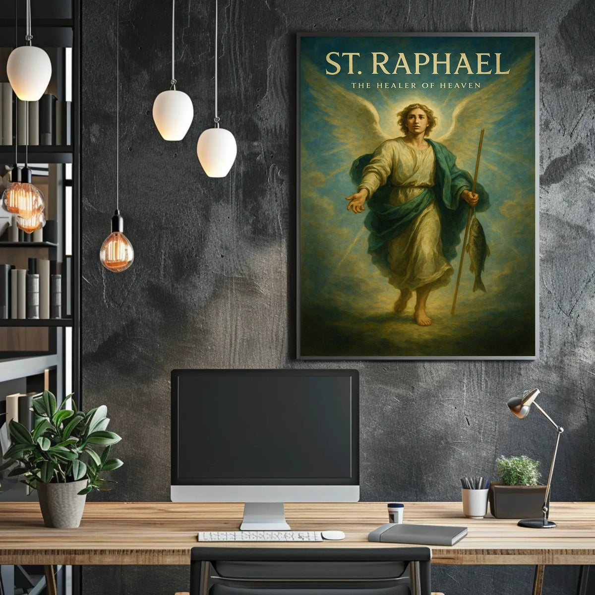 St. Raphael The Healer Of Heaven Poster
