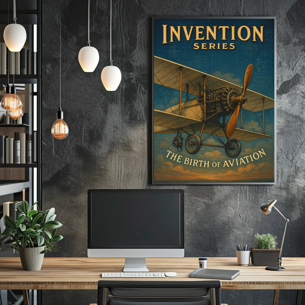 Invention Series The Birth Of Aviation Poster