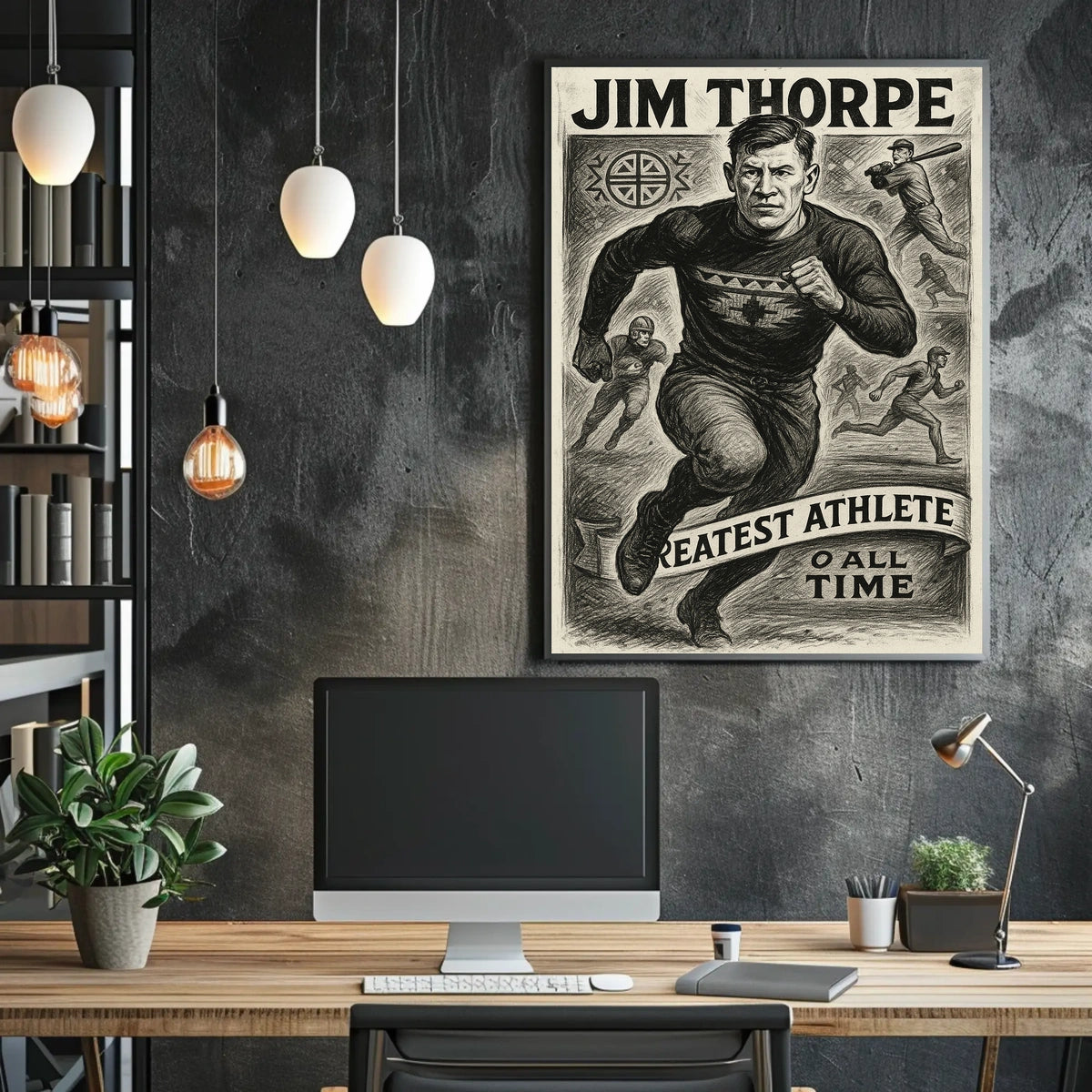 Celebrating a Legendary Athlete Poster