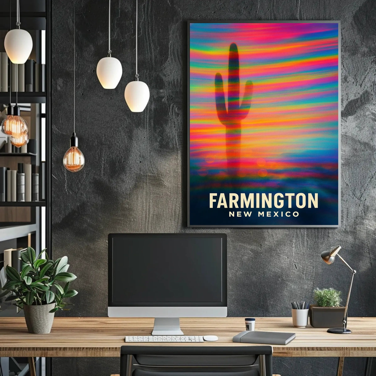 Farmington New Mexico Scenic Wanderlust Photography Poster