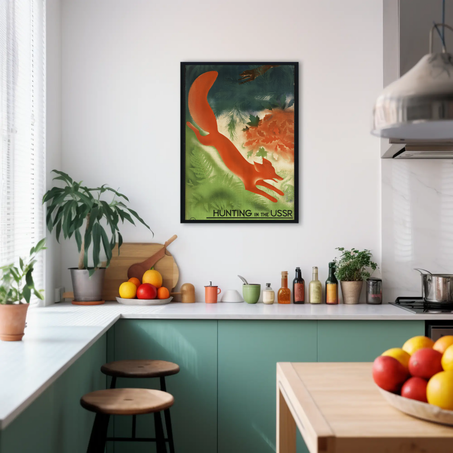 Hunting in the USSR Poster