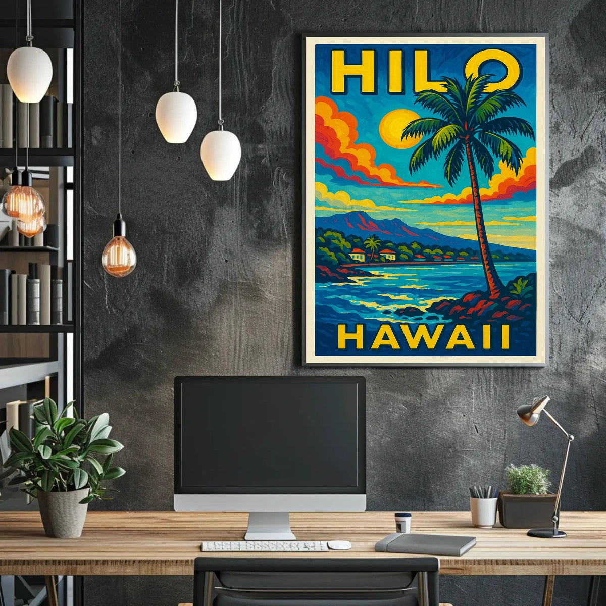 Hilo, Hawaii Poster