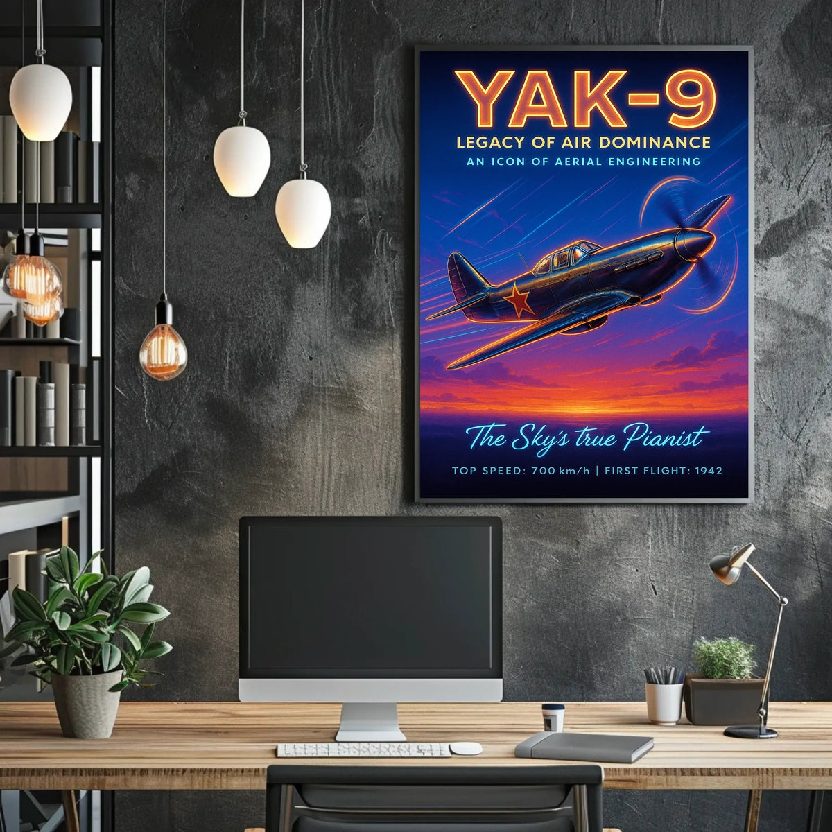 YAK-9 Legacy of Air Dominance Poster