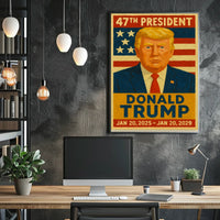 Donald Trump 47Th President Poster