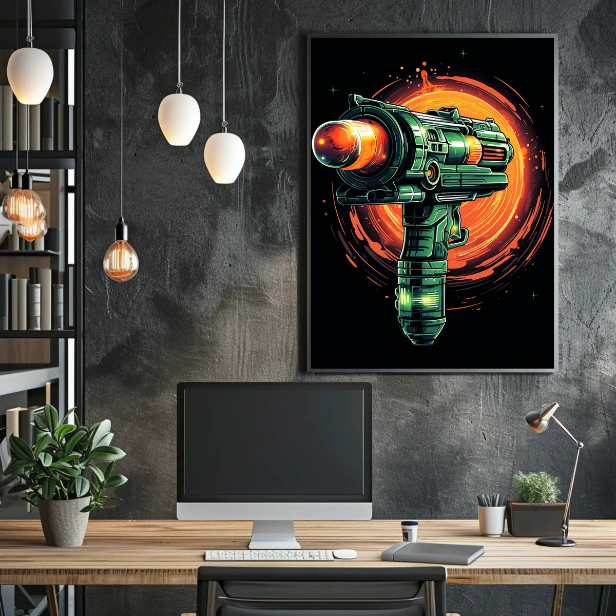 Cosmic Blaster Poster