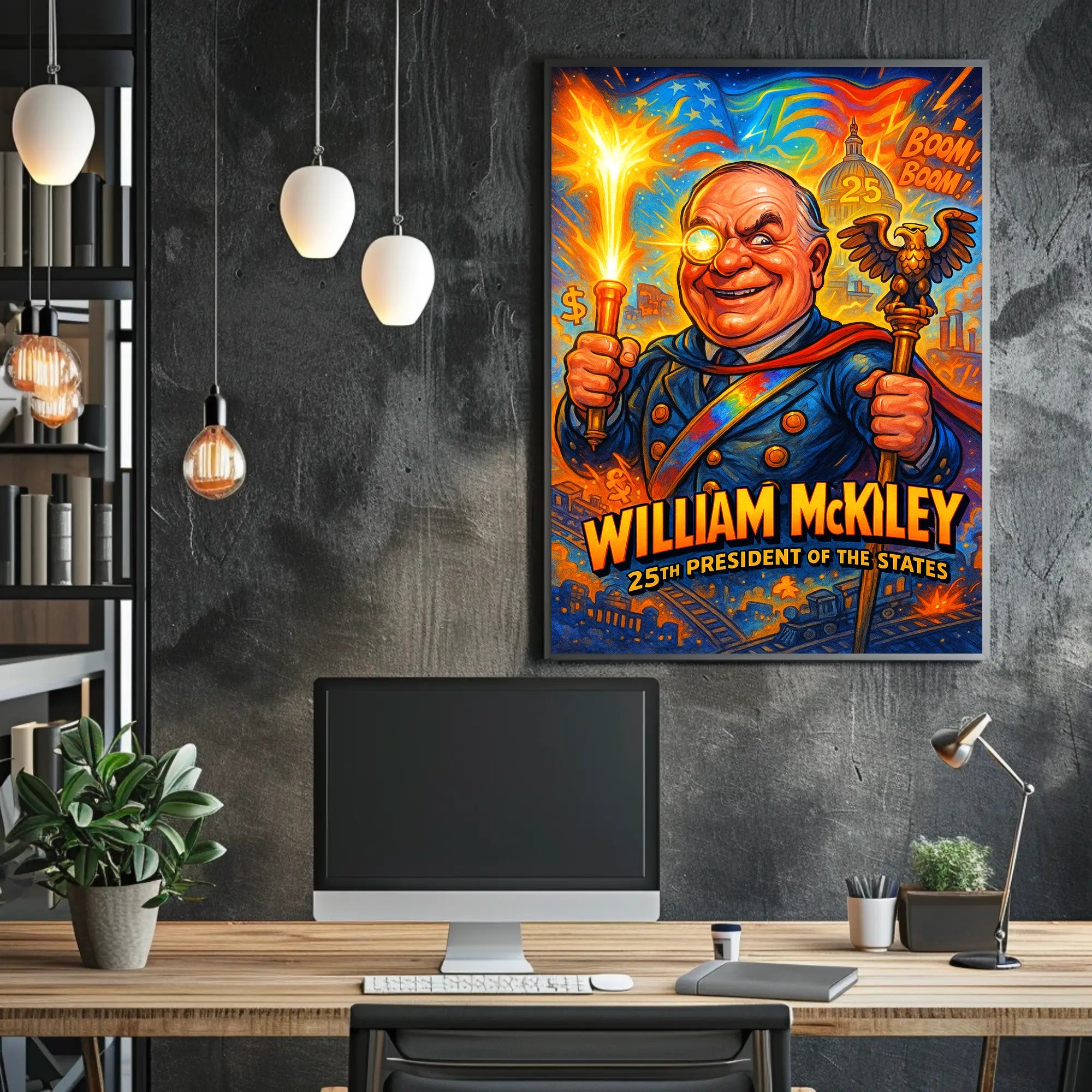William McKinley 25th President Poster PosterGoat
