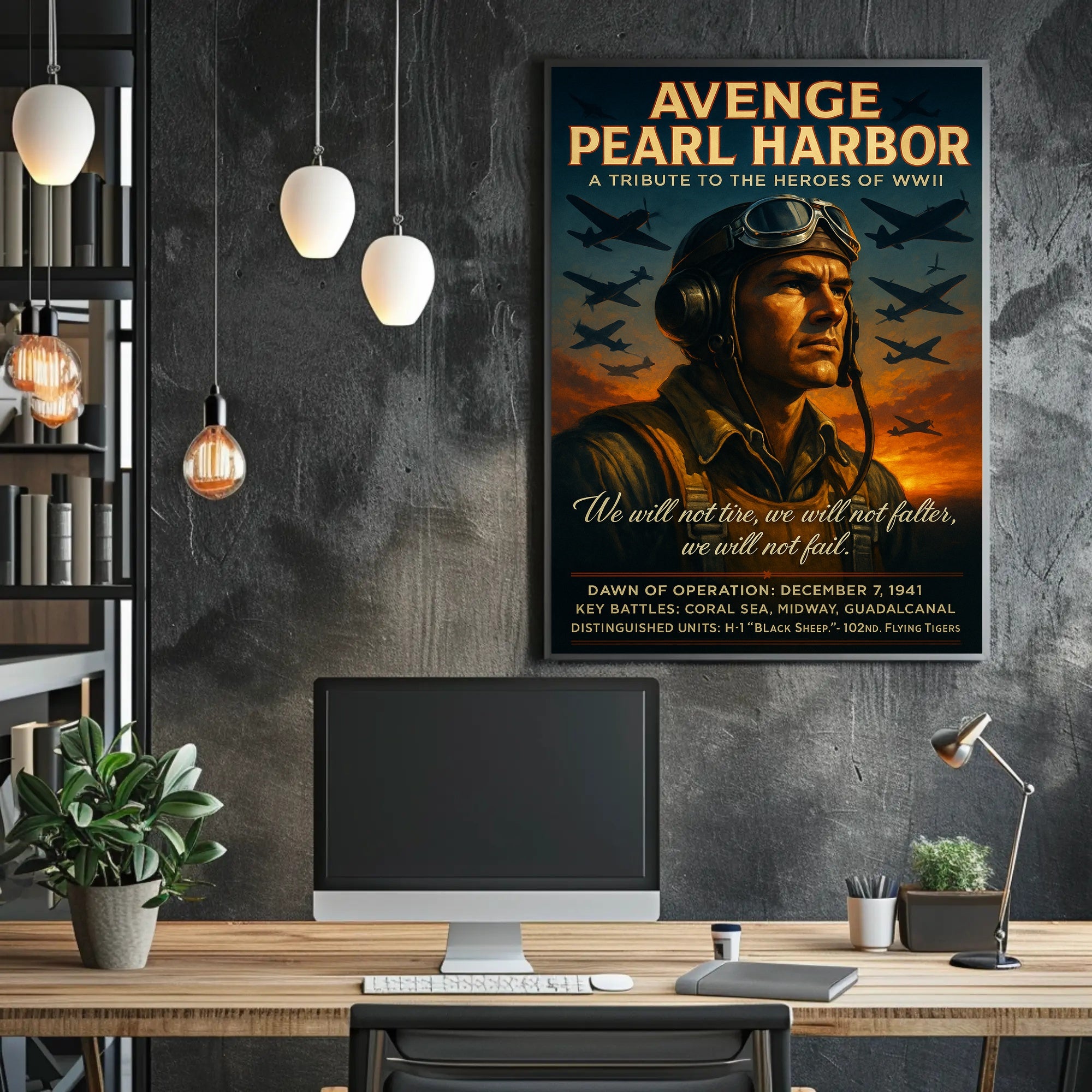 Avenge Pearl Harbor Poster