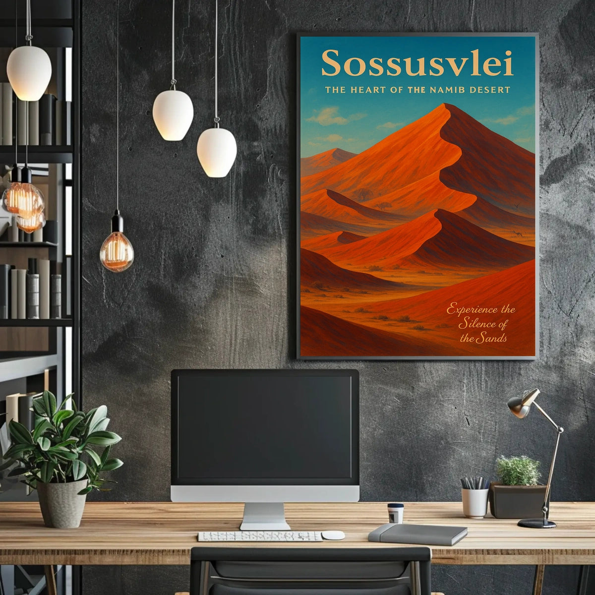 Sossusvlei The Heart of the Namib Desert Poster
