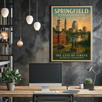 Springfield: The City of Firsts Poster