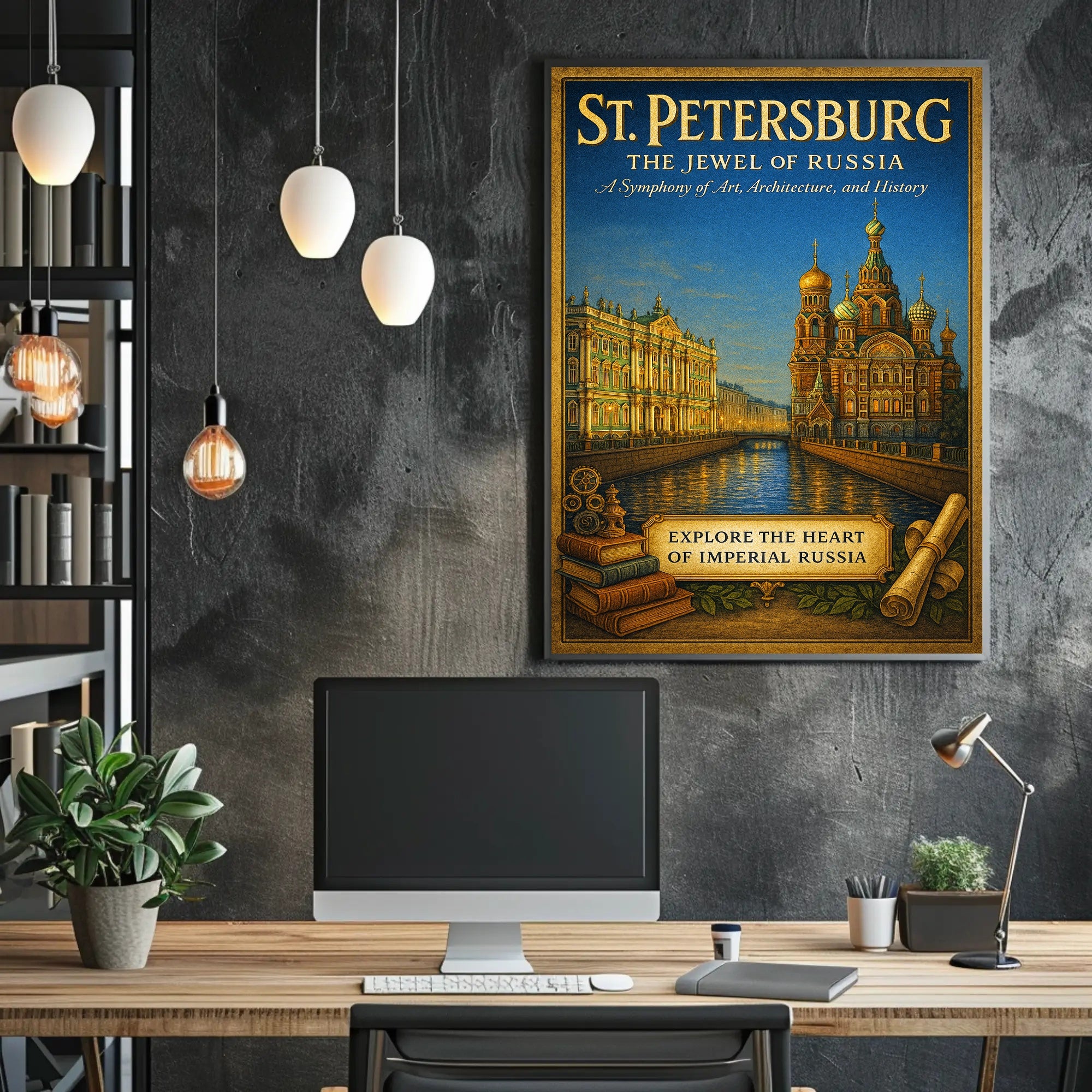 St. Petersburg The Jewel of Russia Poster