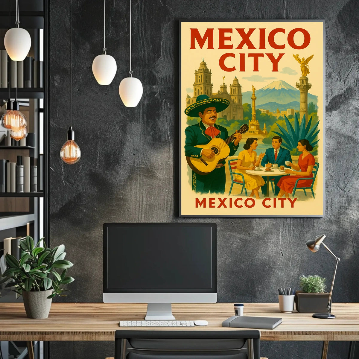 Vibrant Mexico City Poster