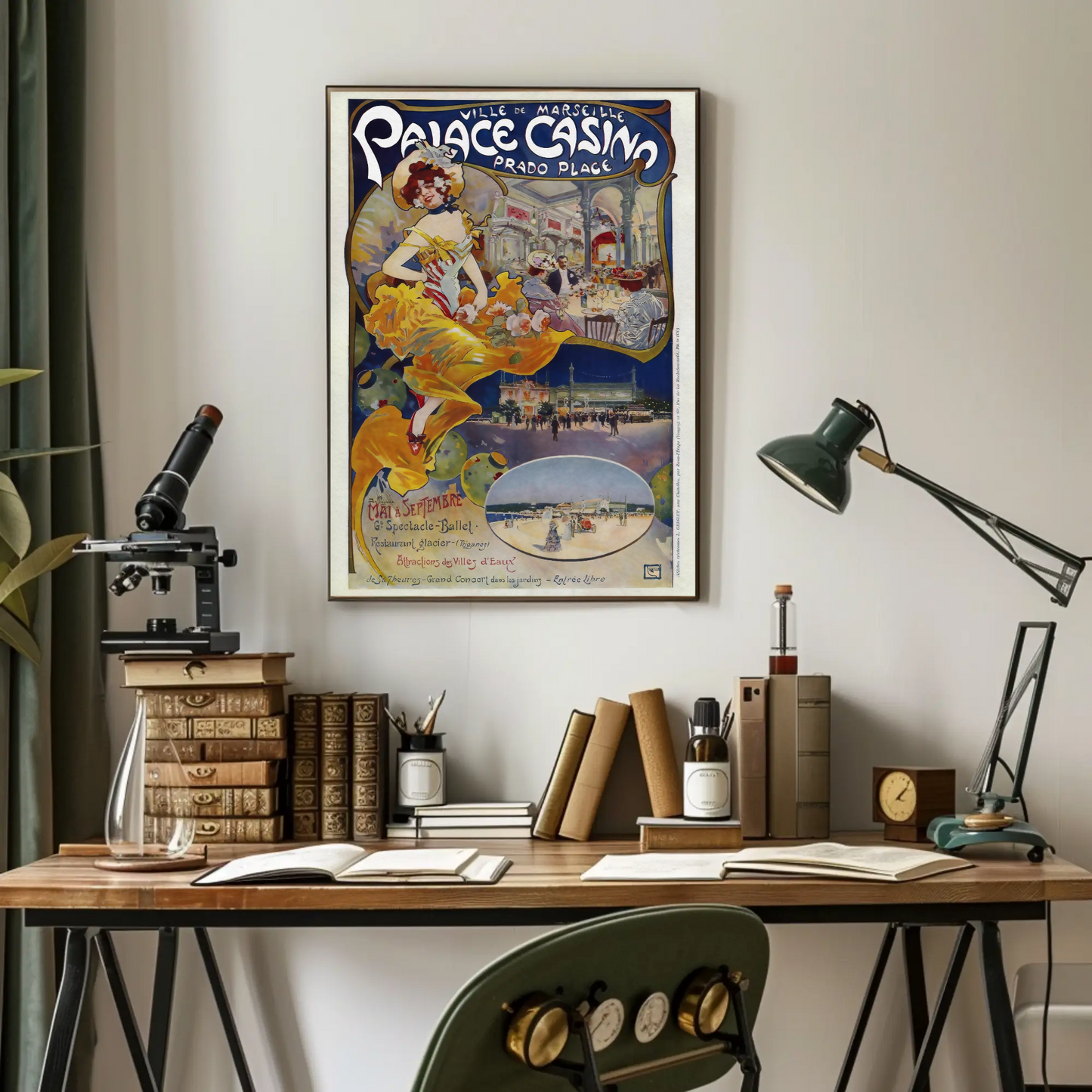 Palace Casino, Marseille Poster