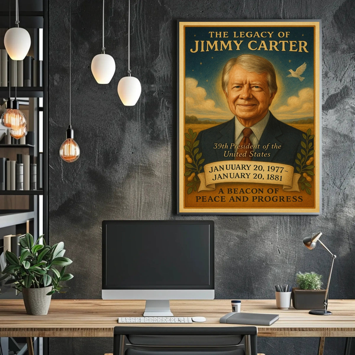 Jimmy Carter 39th President Poster