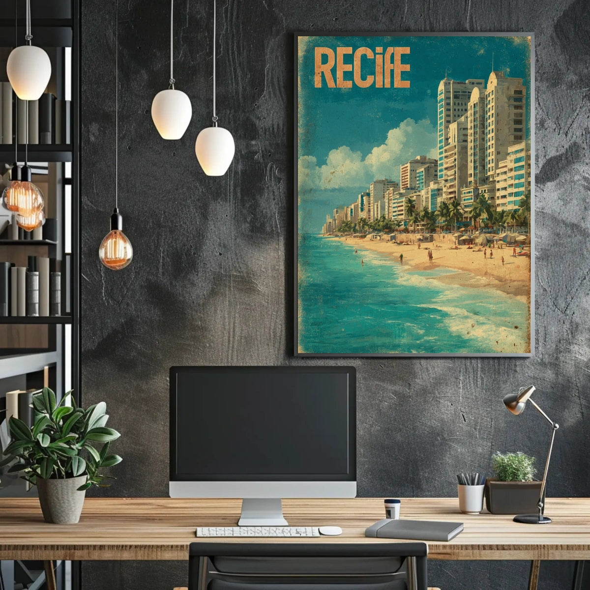 Recife Beachfront Poster