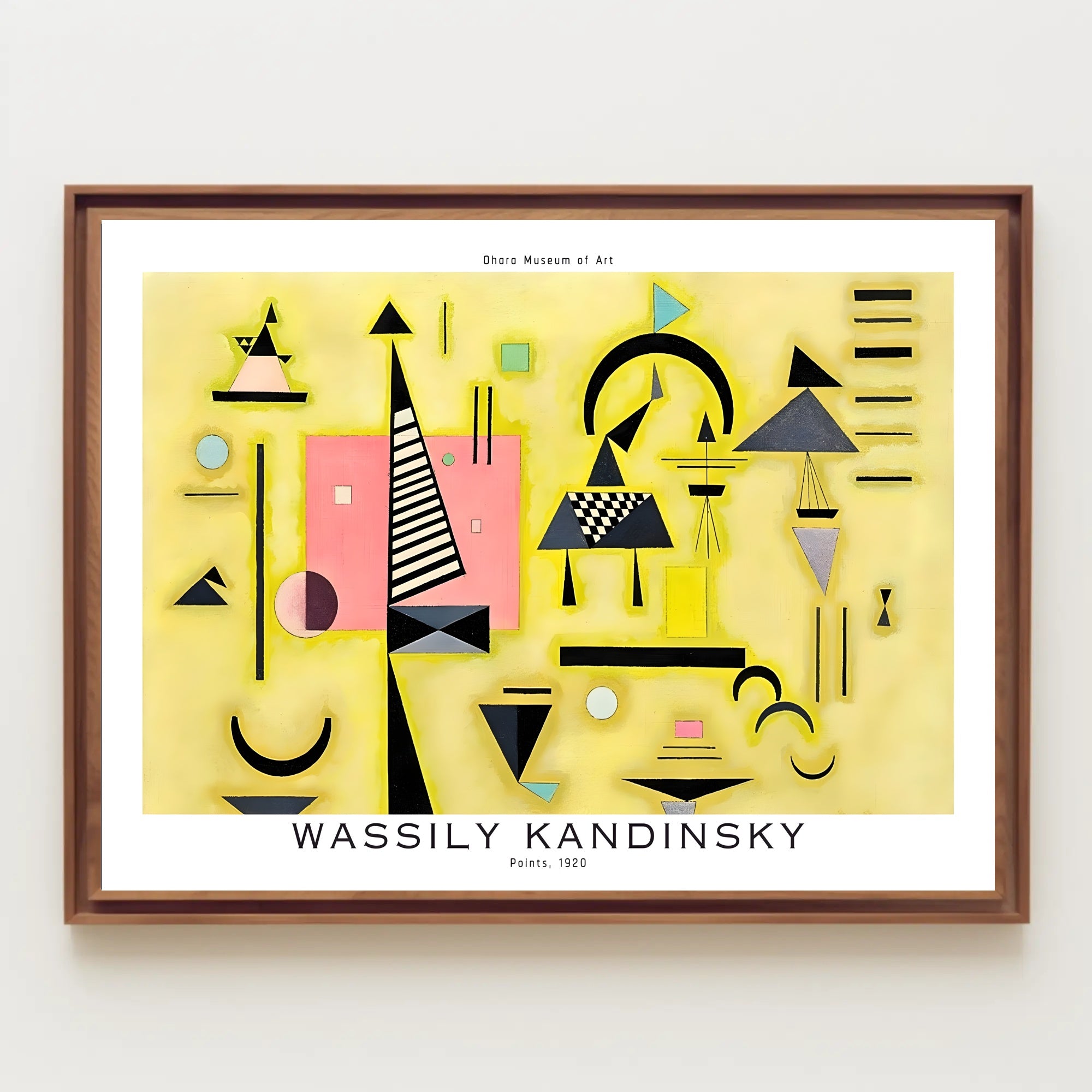 Wassily Kandinsky Points 1920 Poster
