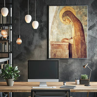 Sacred Devotion: Iconography of Prayer in Heritage Poster